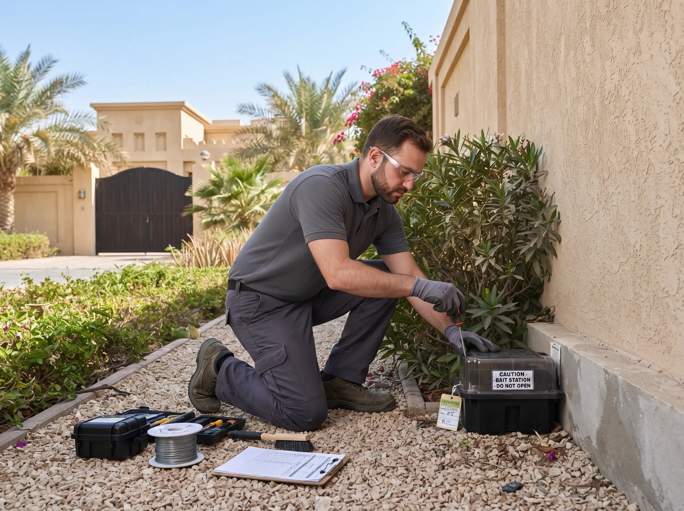 Al Barr Pest Control KIZAD service delivery in UAE