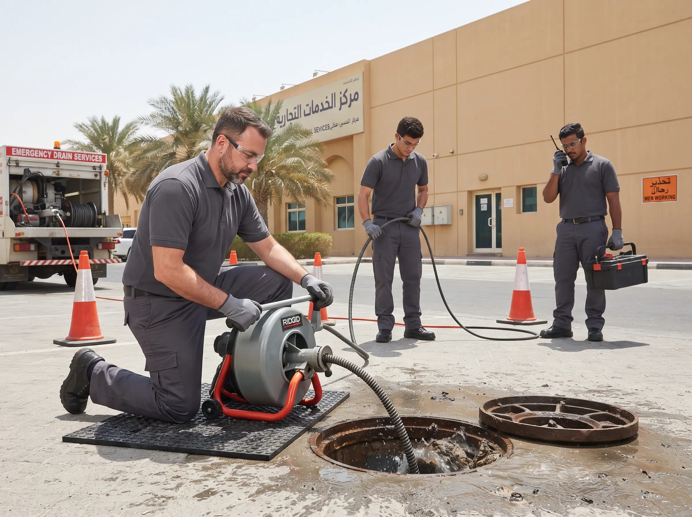 Al Barr Pipeline Block Removal Al Mafraq service delivery in UAE